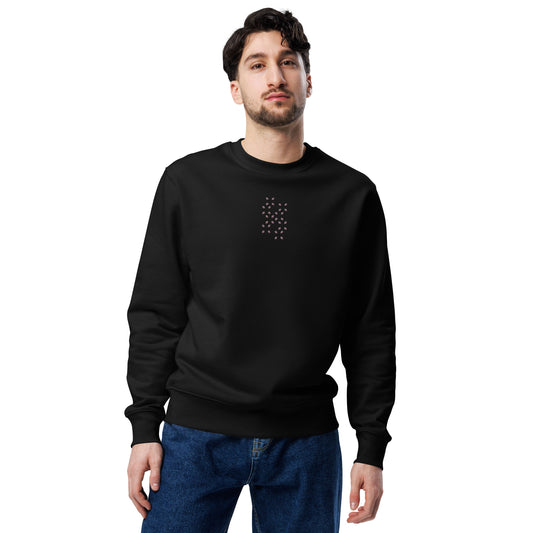 Pattern Art organic cotton Sweatshirt 1